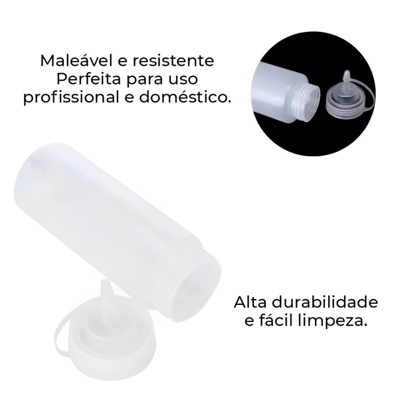 BISNAGA FLEXIVEL PROFISSIONAL 800 ML - 5680 UN COM 1 UN