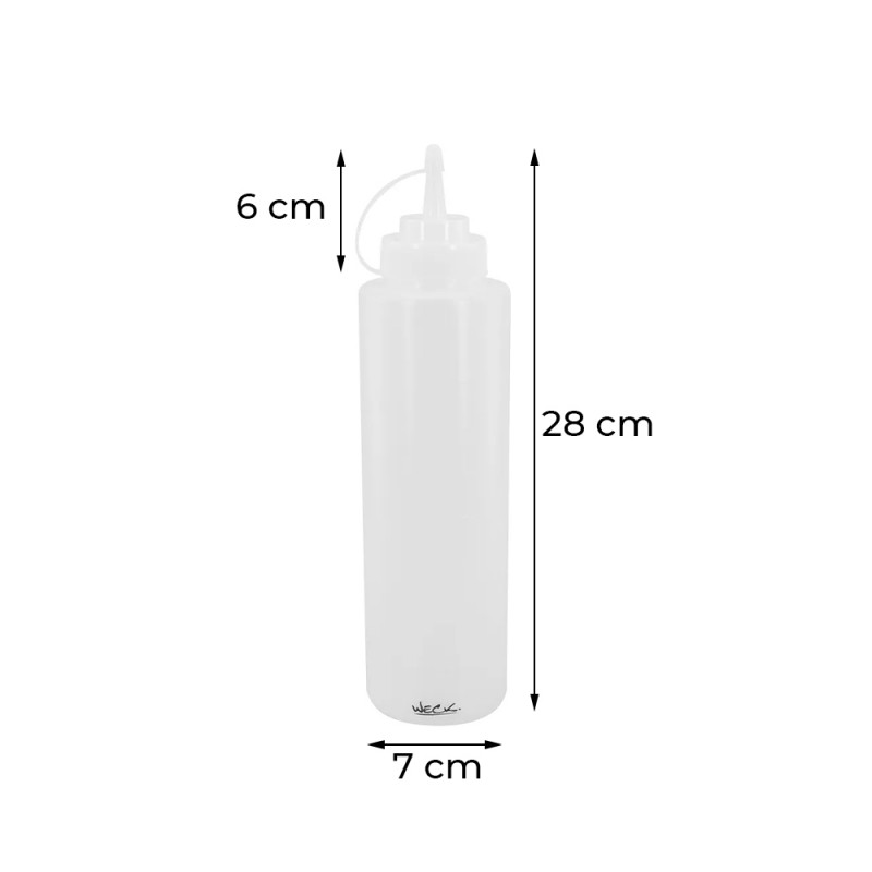 BISNAGA FLEXIVEL PROFISSIONAL 800 ML - 5680 UN COM 1 UN