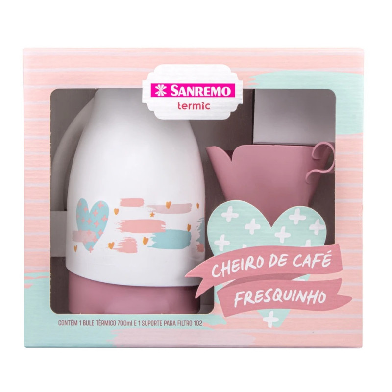CJ BULE 700 ML+SUPO P/FILT CAFE TAM 102 - SR1011/70 UN COM 1 UN