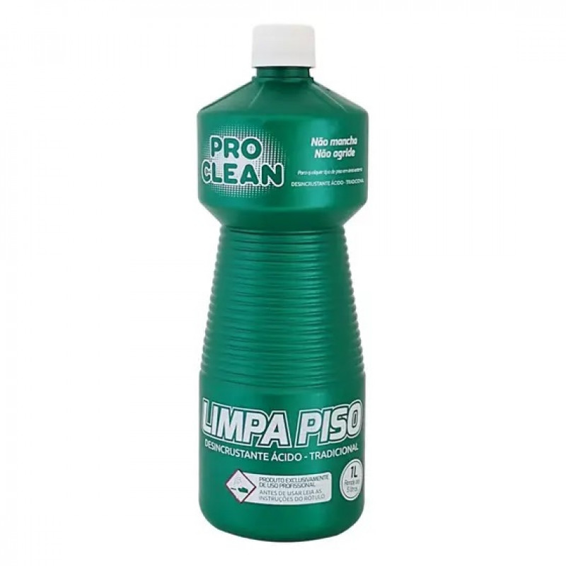 LIMPA PISO 1 LT PROCLEAN - PCLPP1 CX COM 12 UN