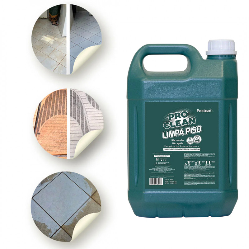 LIMPA PISO 5 LT PROCLEAN - PCLPP5 UN COM 1 UN