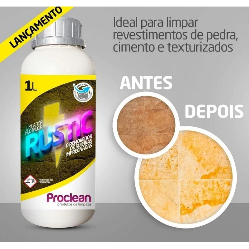 Removedor Limpador Flotador Rustic 1 Lt Proclean - LPRU1L 