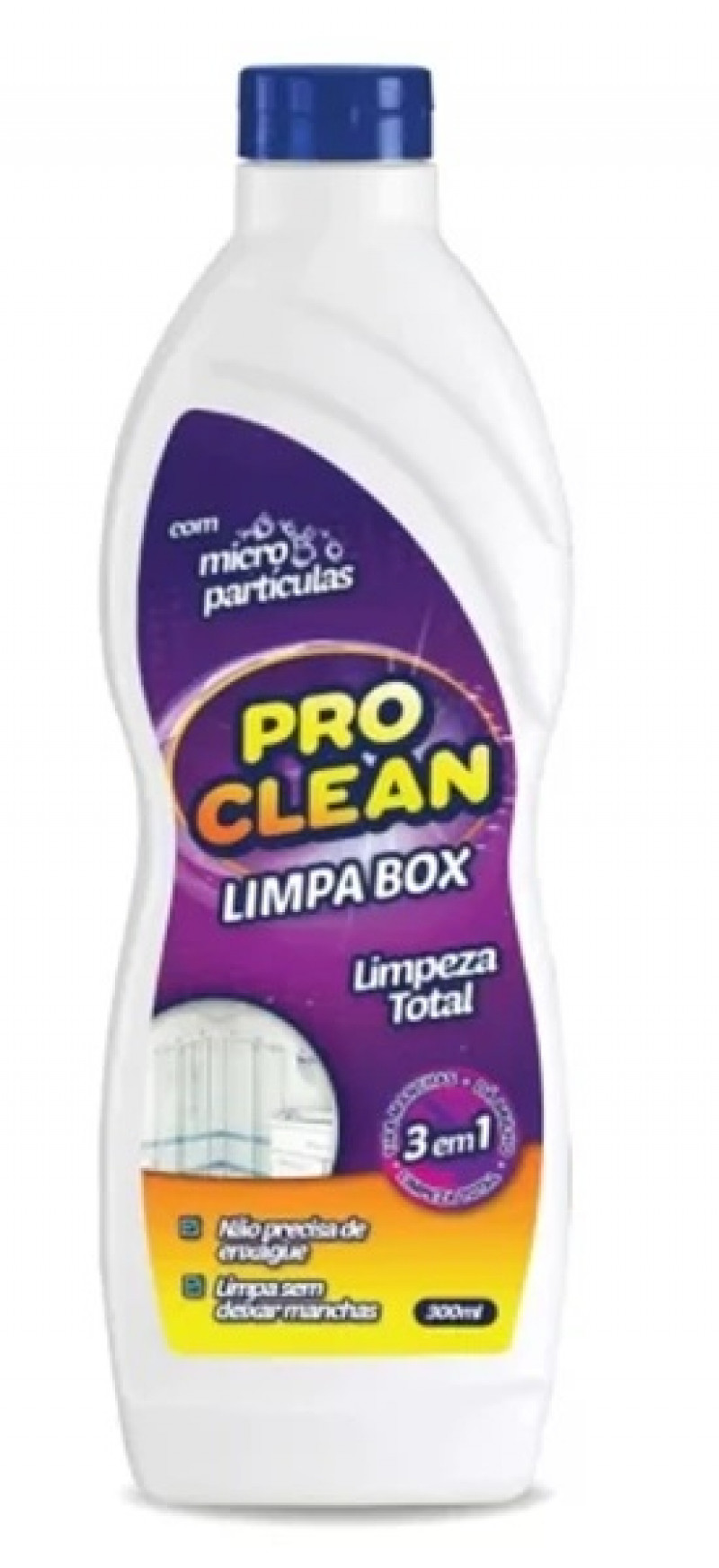 LIMPA BOX CREMOSO 300 ML PROCLEAN - PCLB300 CX COM 12 UN