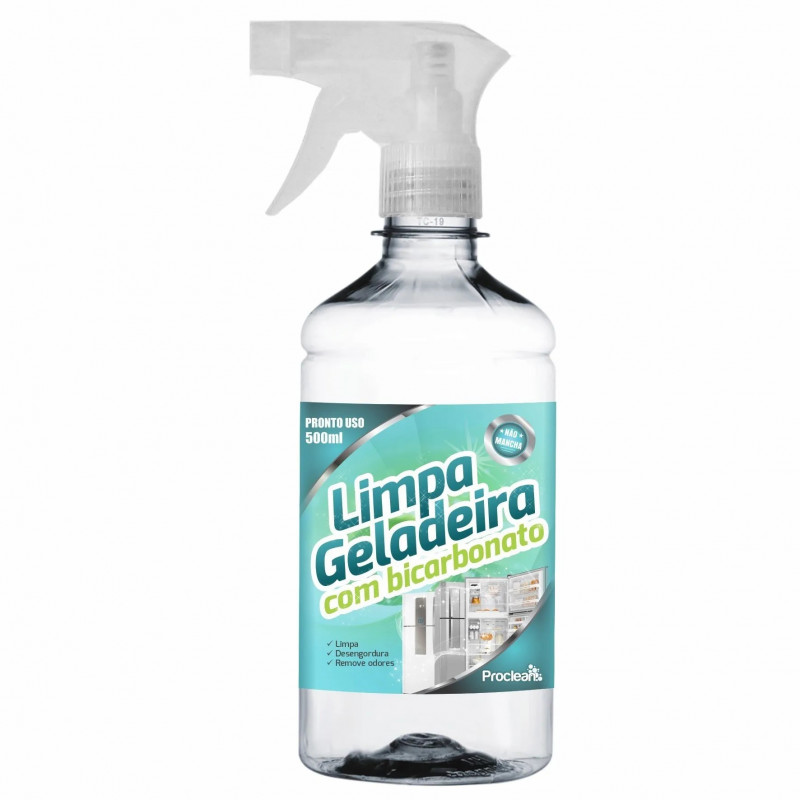 Produto Para Limpeza Clareador Interno Geladeira C Bicarbon CX C/ 12UN