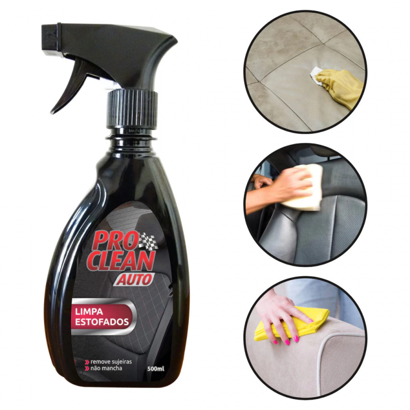 LIMPA ESTOFADOS C/GATILHO 500 ML PROCLEAN - PA-LE500 UN COM 1 UN