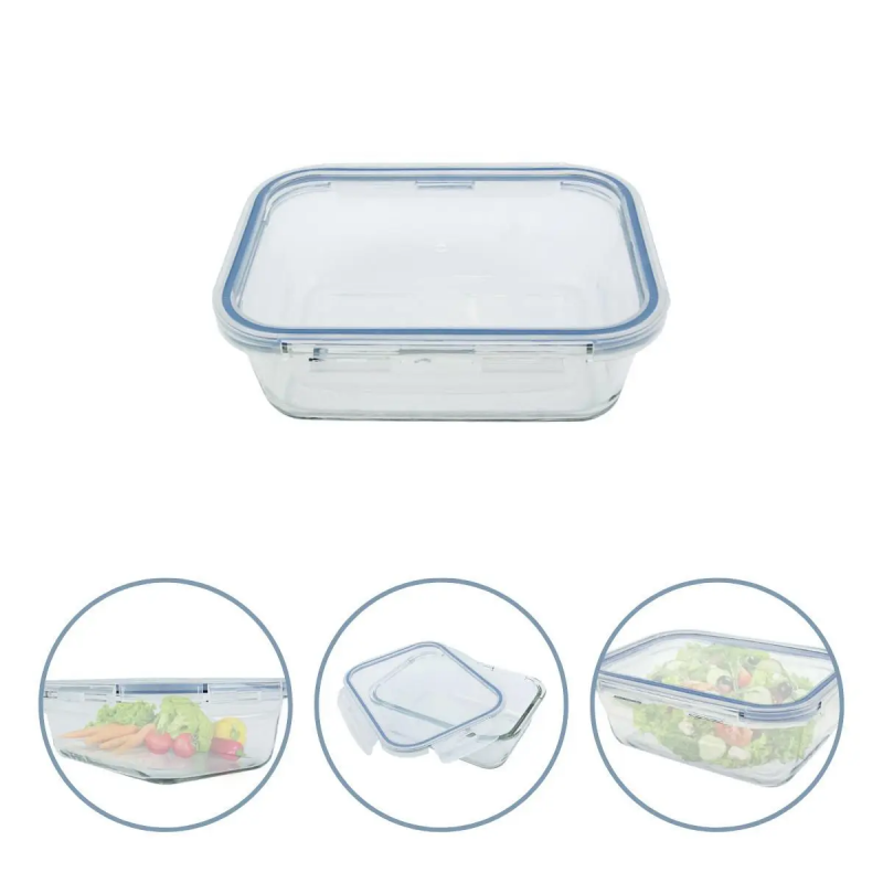 POTE RETANGULAR BORO 600 ML VD22285 MIMO - 8177 UN COM 1 UN