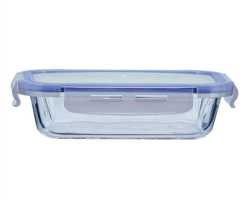 POTE RETANGULAR BORO 1000 ML VD22286 MIMO - 8178 UN COM 1 UN
