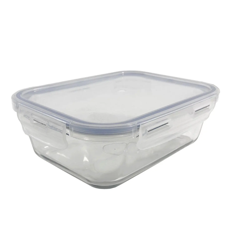 POTE RETANGULAR BORO 1000 ML VD22286 MIMO - 8178 UN COM 1 UN