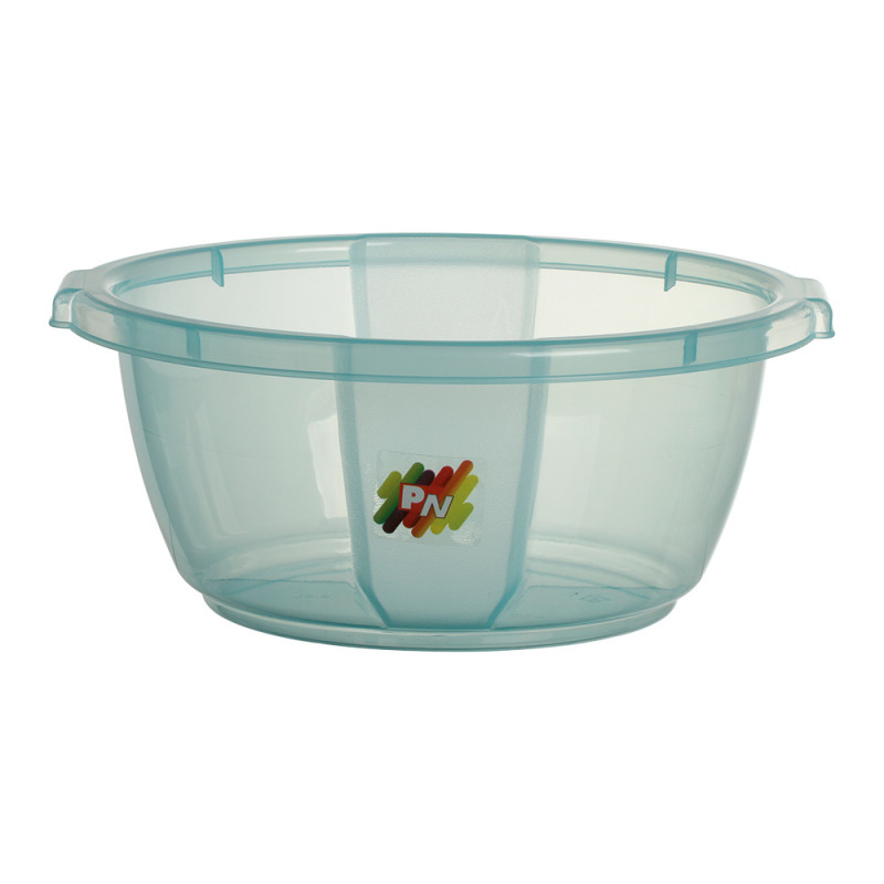 Bacia Plastica Lava Roupas Transparente 2,4 Lts Plasnew 478