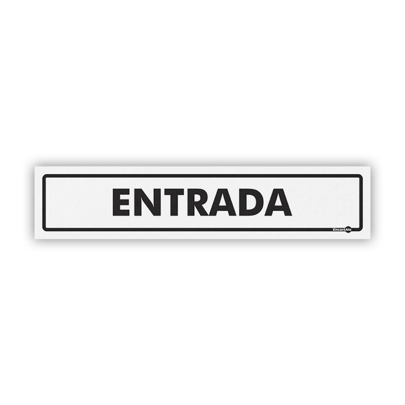 PS 25X15 ENTRADA ENCARTALE - UN COM 1 UN