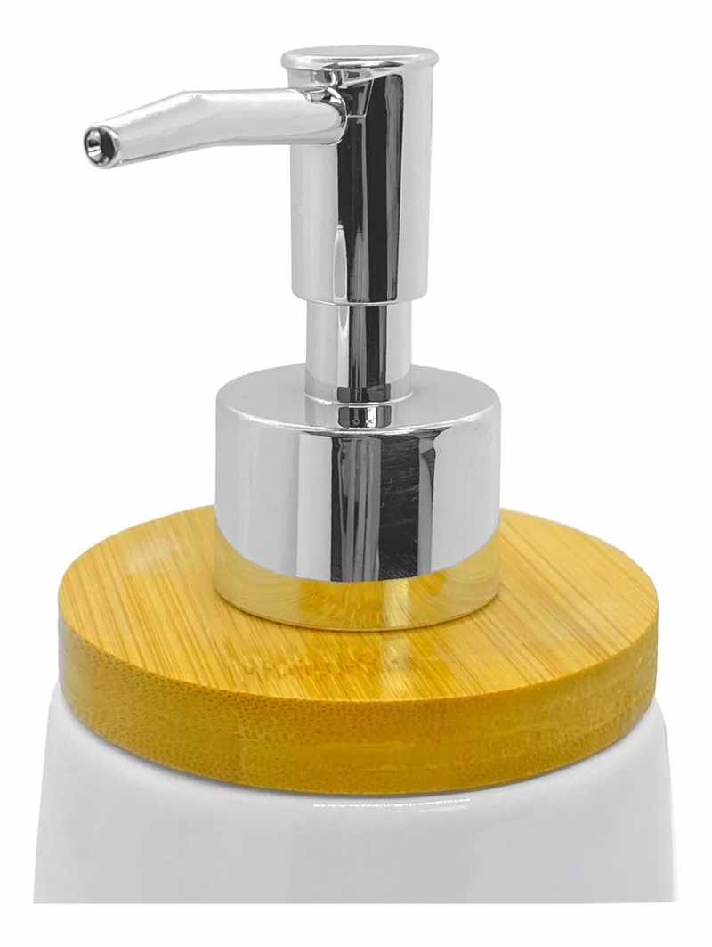 JG DE BANHEIRO BAMBU WHITE 2 PCS BH20101 - 7087 JG COM 2 UN