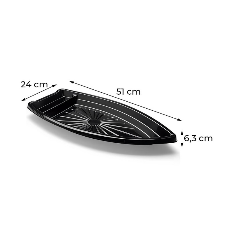 BARCA ORI BASE 45x19x6CM GR GALVA - GO930561431 CX COM 160 UN