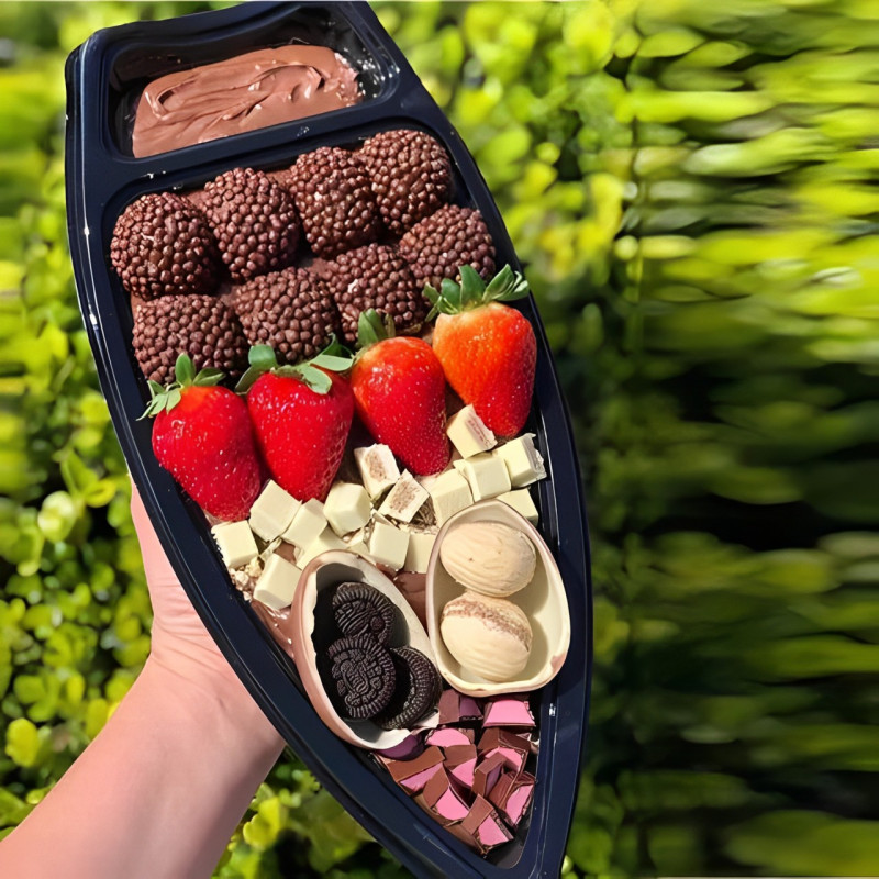 Barca Média Oriental Delivery Sushi Go933 Galvanotek C/100Un