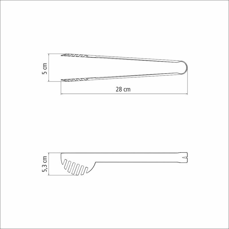 Pegador Massa Macarrão Inox Tramontina Laguna 28Cm 63800802