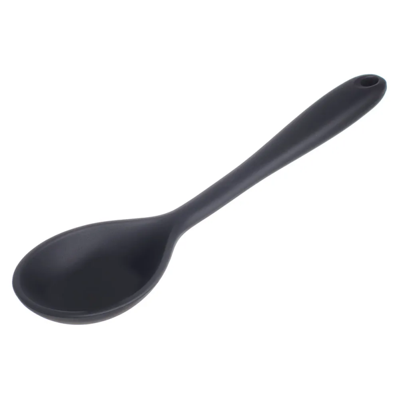 COLHER FUNDA SILICONE 28 CM PRETO WECK - 5029 UN COM 1 UN