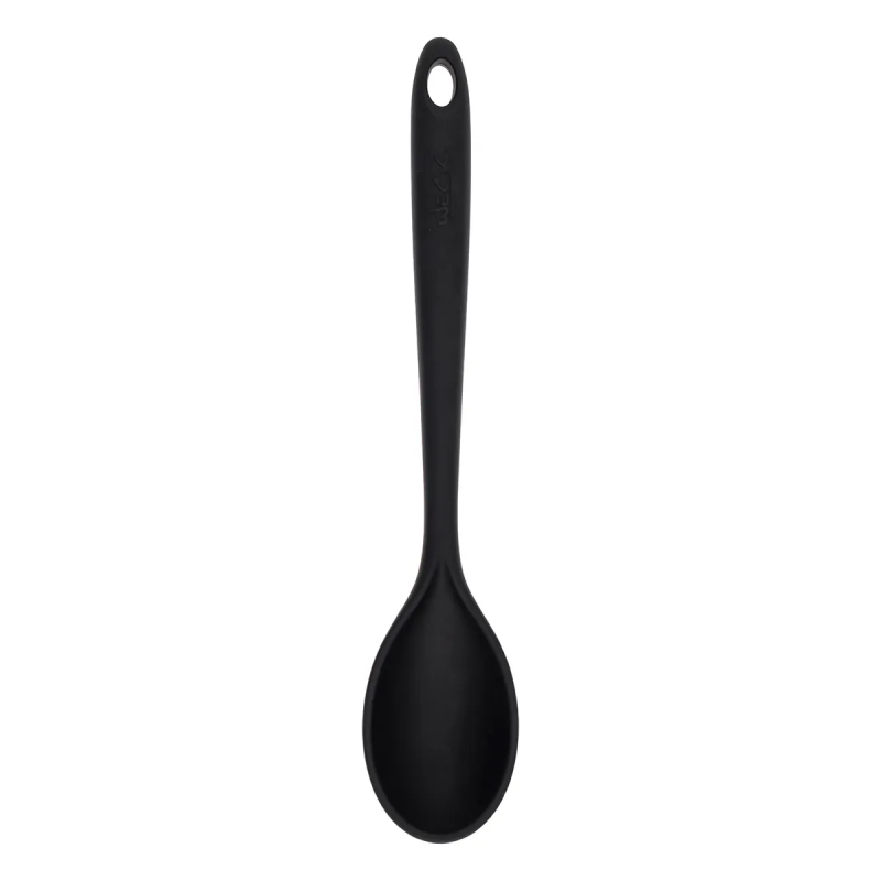 COLHER PROFISSIONAL SILICONE 36 CM PRETO - 5279 UN COM 1 UN