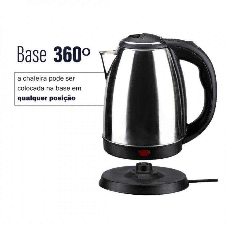 CHALEIRA ELETRICA 220 VTS 1,8 LT MIMO - 9206 AQ23090 UN COM 1 UN