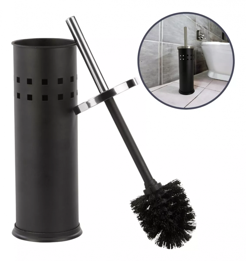 ESCOVA SANITARIA INOX BLACK BH23434 MIMO - 10027 UN COM 1 UN