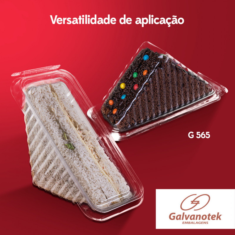 Embalagem Sanduiche Lacre Galvanotek G565 100und