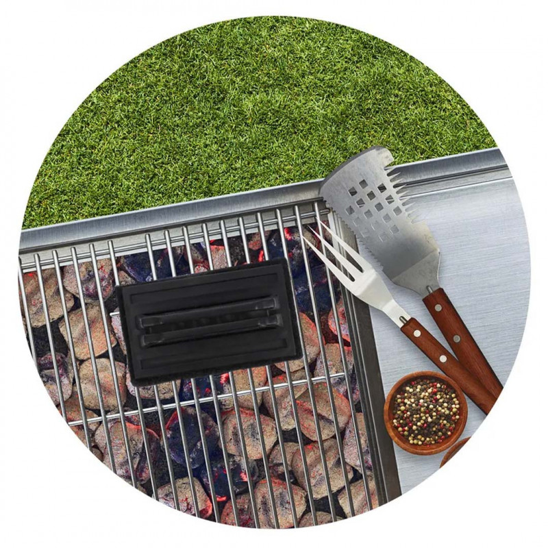 Esponja para Limpeza de Grelha Churrasco Suporte Infinite