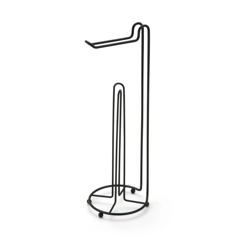 SUPORTE P/PAPEL HIGIENICO BLACK ARTHI - 2512 4 ROLOS UN COM 1 UN