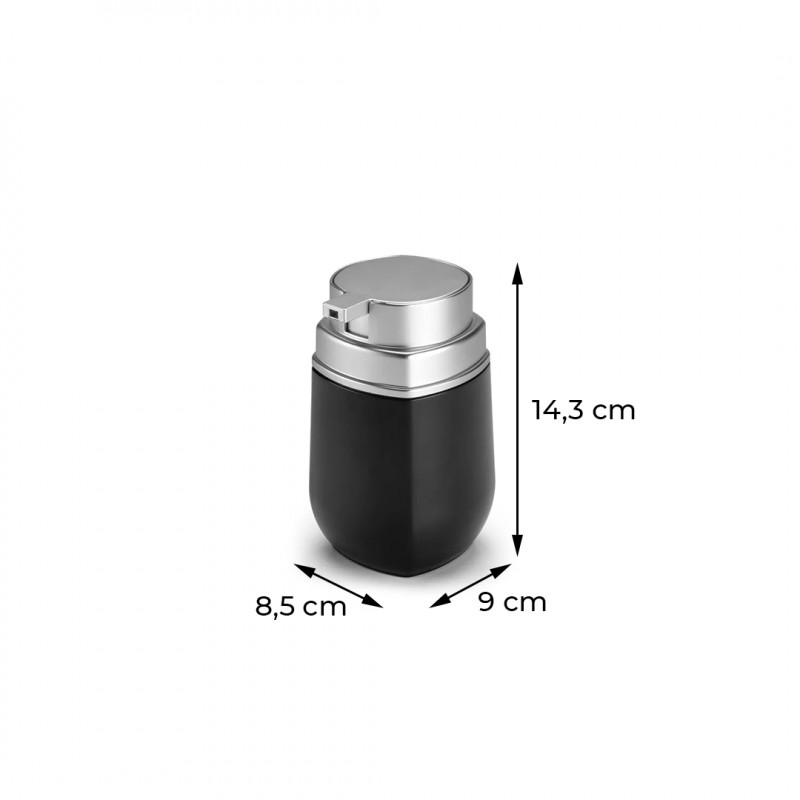 PORTA SABONETE LIQ PR/CROMADO ARTHI - 8800 UN COM 1 UN
