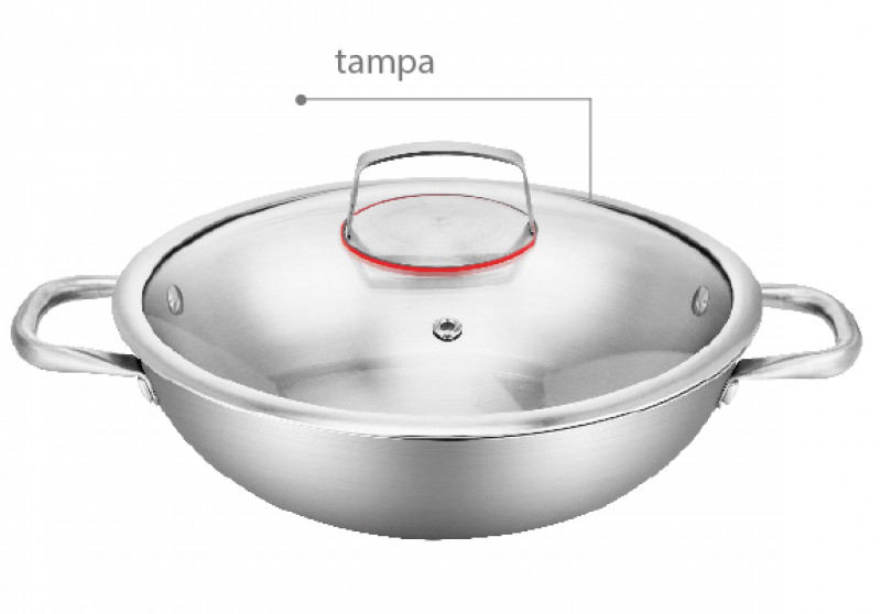 WOK IN0X SUPREME N30 C/TAMPA GP - GP698 UN COM 1 UN