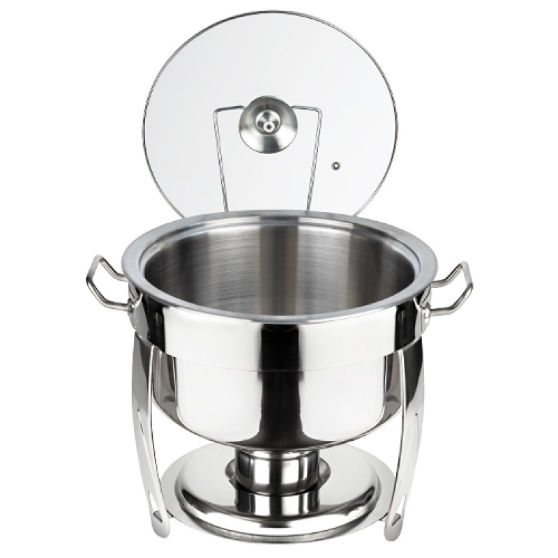RECHAUD INOX REDONDO 8 LT GP - GP406 UN COM 1 UN