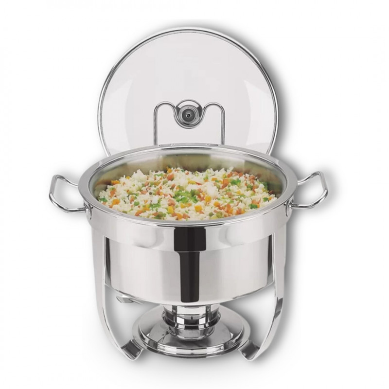 RECHAUD INOX REDONDO 8 LT GP - GP406 UN COM 1 UN