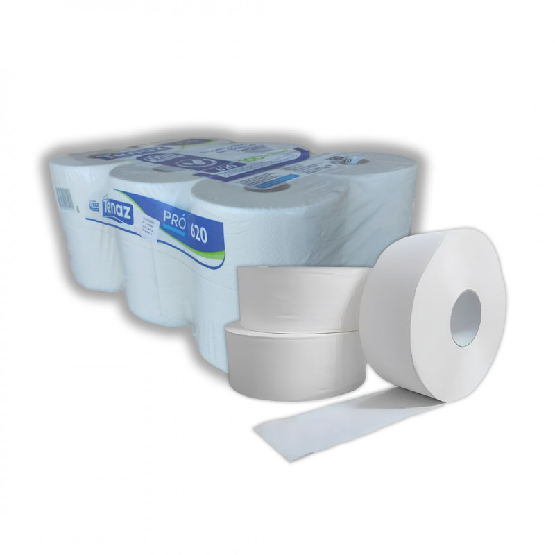 TOALHA PAPEL BOB 6x19x200 M 100 % CEL MIL - 620 - 27GR PRO FD COM 6 UN