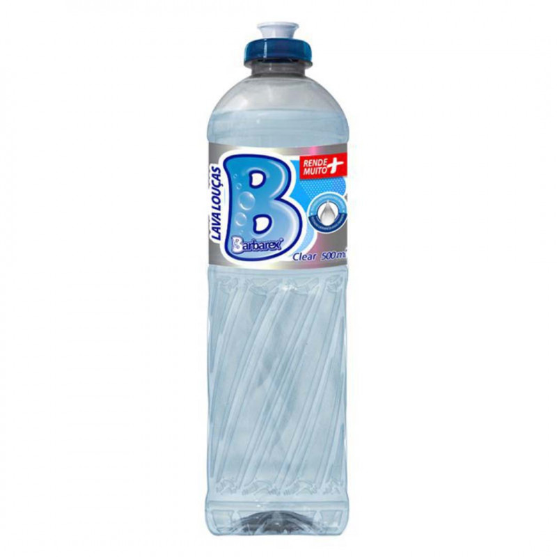 DETERGENTE LIQ 500 ML BARBAREX CLEAR - B4396 / 1751 UN COM 1 UN