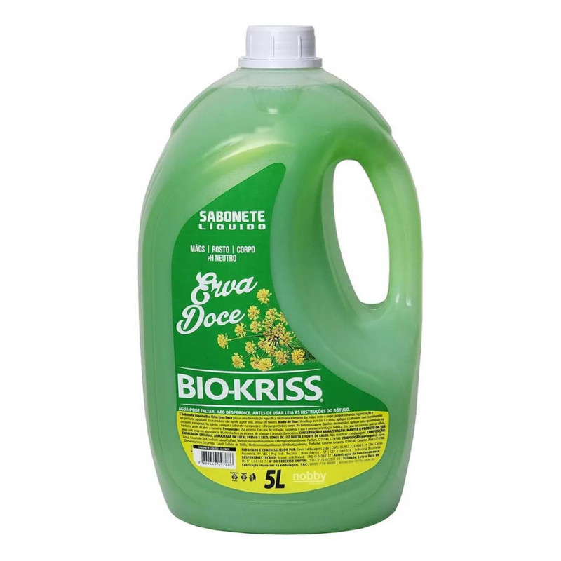 SAB LIQ PEROL 5 LT ERVA DOCE BIOKRISS BAR - B8838 / 13034 CX COM 2 UN