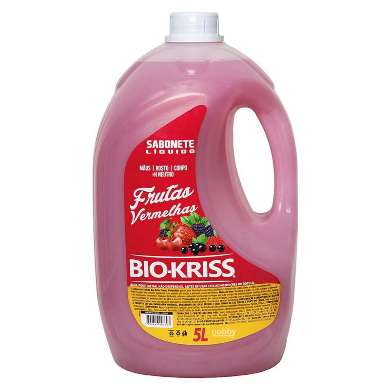SAB LIQ PEROL 5 LT F VERMELHAS BIOKRISS B - B8530 / 5228 CX COM 2 UN
