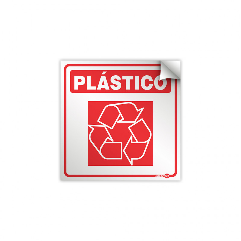 ADESIVO 15X15 PLASTICO - PLASTICO UN COM 1 UN