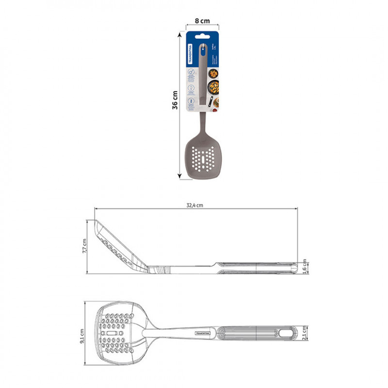 ESCUMADEIRA SILICONE SOFTTA CIN TRAMO - 25851/160 UN COM 1 UN