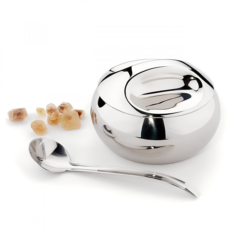 ACUCAREIRO C/COLHER INOX 300 ML - 1966 UN COM 1 UN