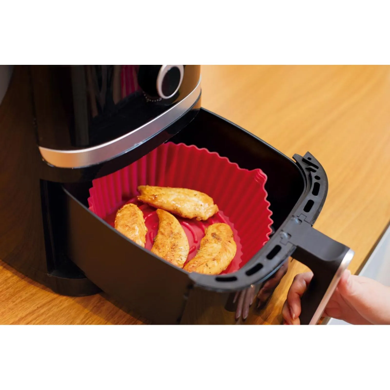 FORMA SILICONE P/AIRFRYER 19 CM MOR - 8571 UN COM 1 UN