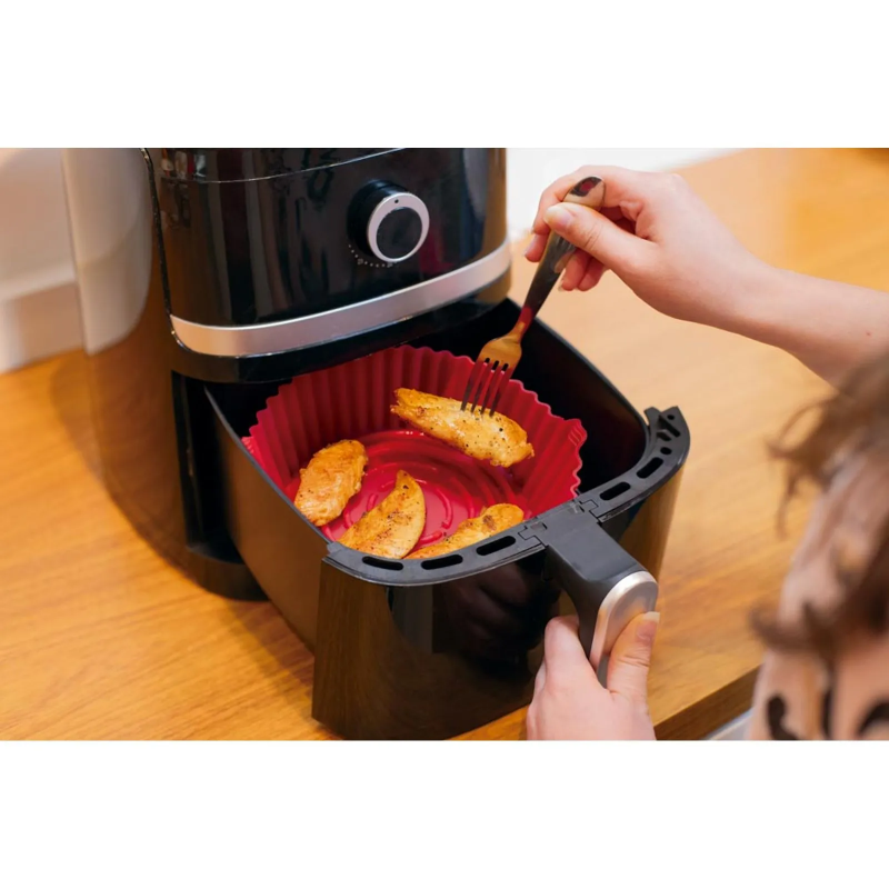 FORMA SILICONE P/AIRFRYER 19 CM MOR - 8571 UN COM 1 UN