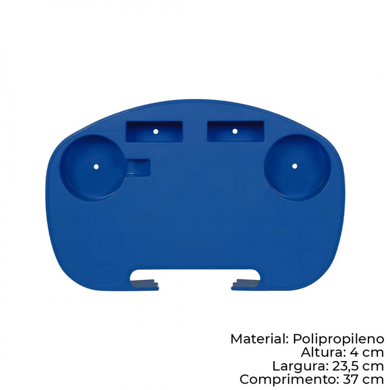 MESA PORTATIL P/CADEIRA PRAIA AZUL MOR - 2470 UN COM 1 UN