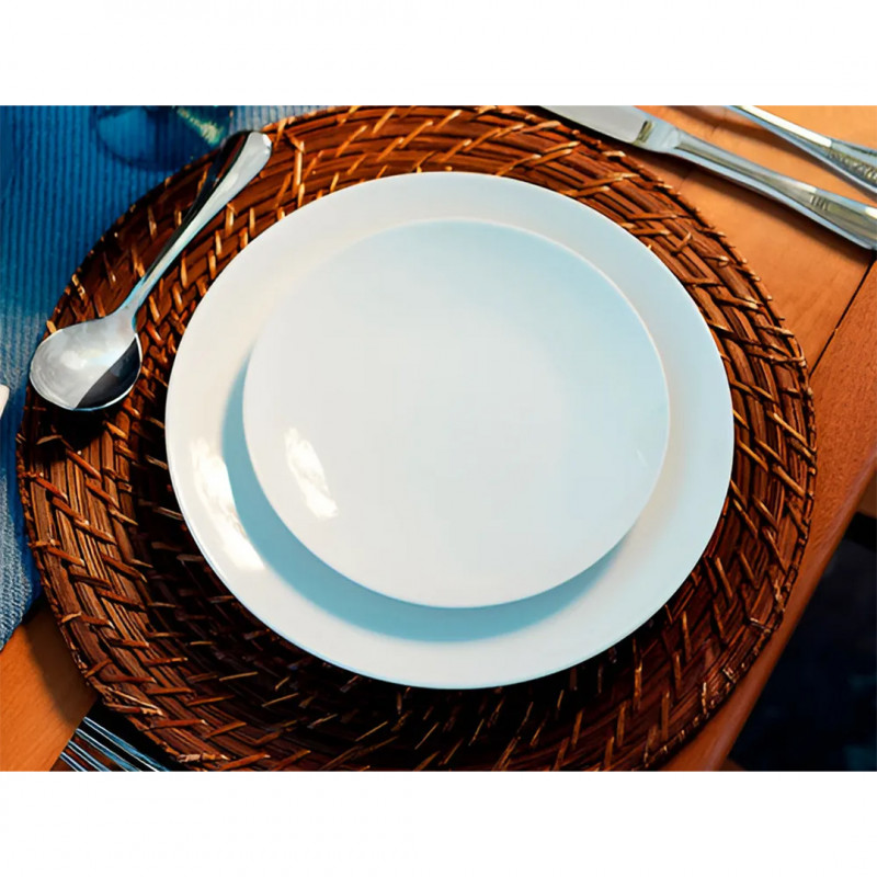 PRATO PORCELANA FUNDO 22 CM SOPHIA TRAMON - 96010/110 UN COM 1 UN