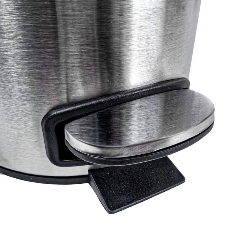 LIXEIRA ACO INOX C/PEDAL 12 LT MIMO - 9213 UN COM 1 UN