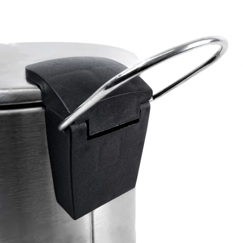 LIXEIRA ACO INOX C/PEDAL 12 LT MIMO - 9213 UN COM 1 UN