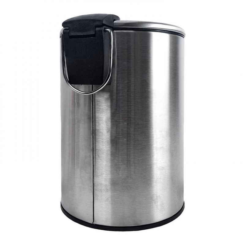 LIXEIRA ACO INOX C/PEDAL 12 LT MIMO - 9213 UN COM 1 UN