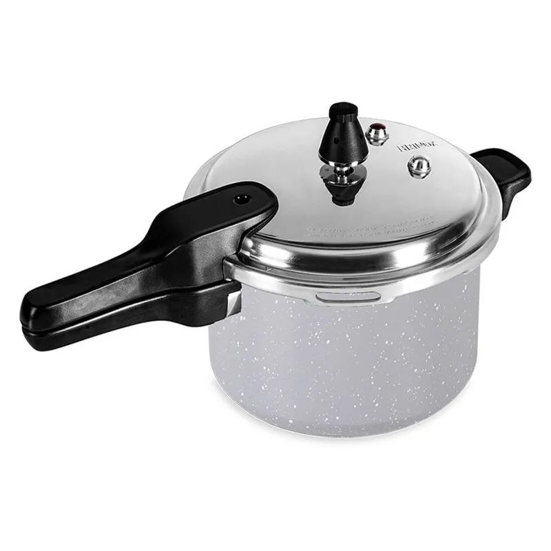 Panela Pressão Cinza Antiaderent Ceramic 4,2L Indução Brinox