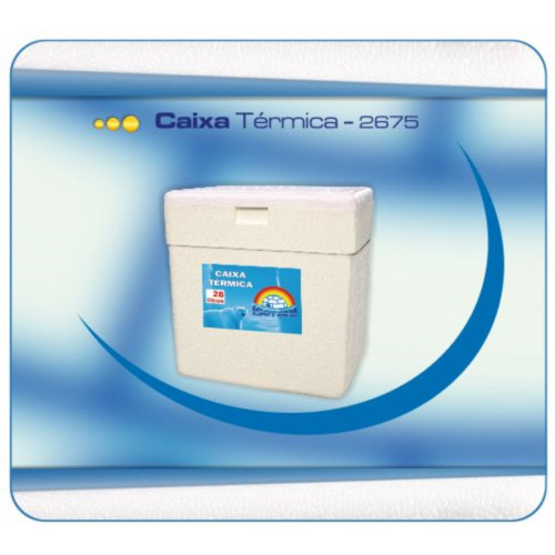 CAIXA TÉRMICA EPS 28 LITROS ISOTERM C/ 1 UN