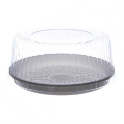 EMBALAGEM PARA BOLO/TORTA 27,5CMx13CM ALTA PRETA GALVANOTEK CX C/ 50 UN (G50MAPR)