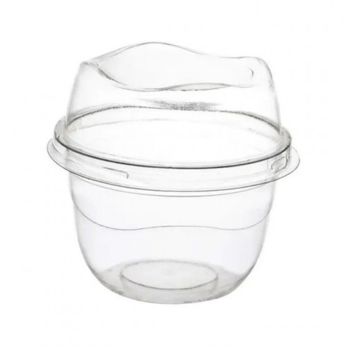 EMBALAGEM PARA MOUSSE 110 ML 7,9CMx7CM ACRÍLICO C/ TAMPA ALTA GALVANOTEK CX C/ 500 UN (G670)