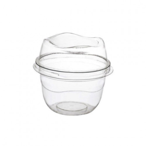 EMBALAGEM PARA MOUSSE 70 ML 7,9CMx5,9CM ACRÍLICO C/ TAMPA ALTA GALVANOTEK CX C/ 500 UN (G675)