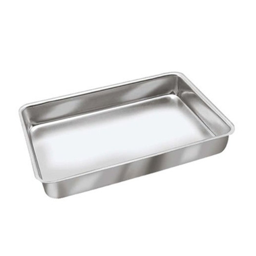 Assadeira Baixa Retangular N° 1 Em Alumínio 33x24x4 Ramos