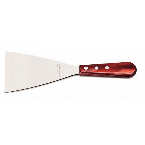 Espatula Raspador Inox 5 Polywood Vermelho Tramontina